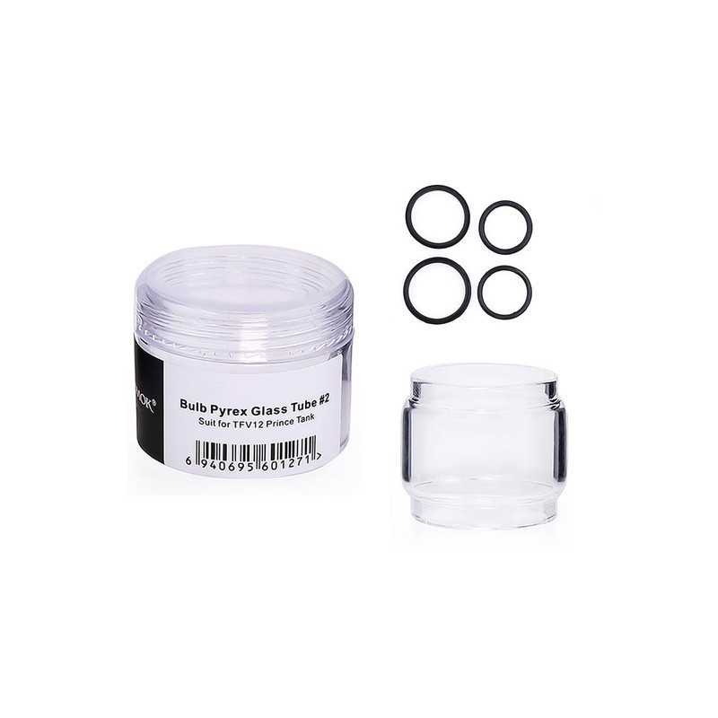 PYREX BULB TFV12 PRINCE et ses joints de rechange PYREX BULB TFV12 PRINCE et ses joints de rechange