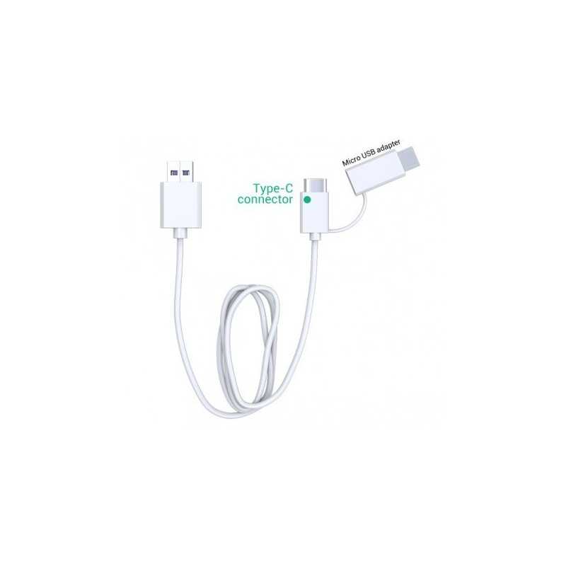 CHARGEUR MICRO USB ET USB-C