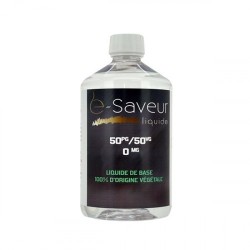 BOUTEILLE BASE ELIQUIDE 500ML E-SAVEUR