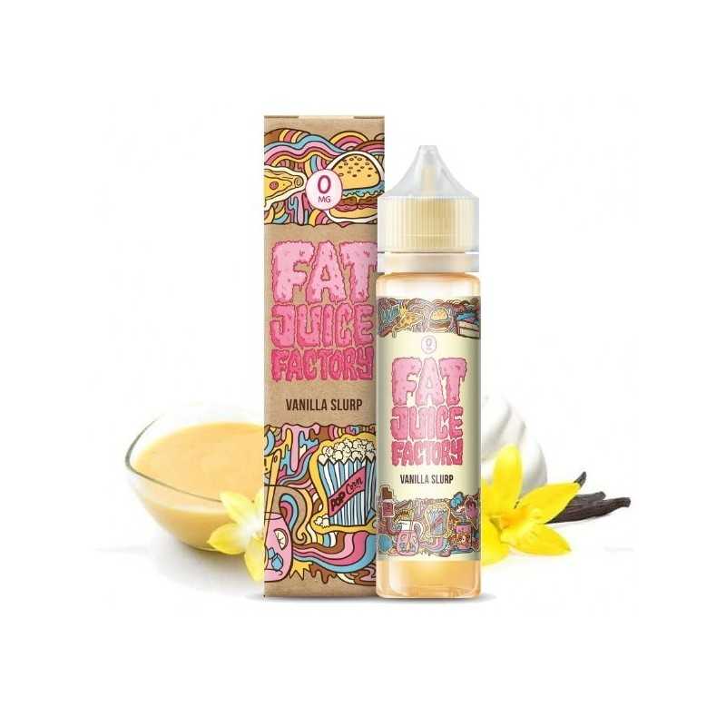 E-LIQUIDE VANILLA SLURP 50 ML et sa crème à la vanille