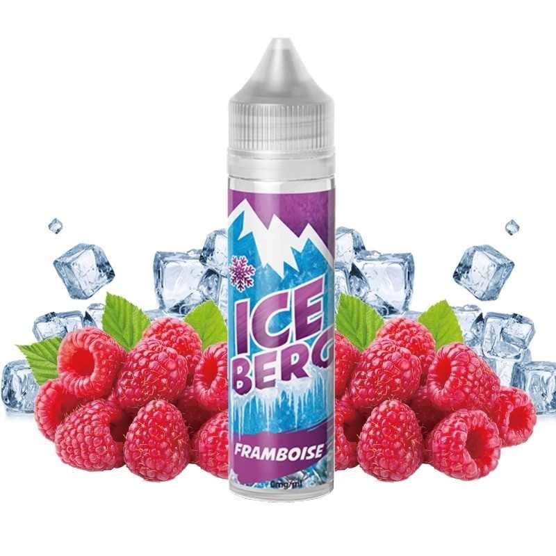 FLACON DE E-LIQUIDE ICEBERG FRAMBOISE 50 ML