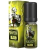 FLACON E LIQUIDE SAMOURAÏ BLOOD 10ML ET SON ÉTUI JAUNE