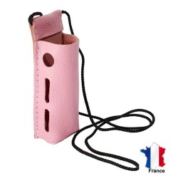 ÉTUI CUIR POUR ISTICK 40 W ROSE