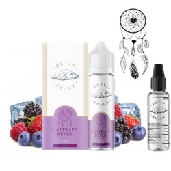 L'ATTRAPE RÊVES 60ML - PETIT NUAGE avec une fiole graduée et ses fruits rouges