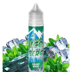 ICEBERG CHLORY WOOD 50 ML - O'JLAB, parfum menthe et chlorophylle, une saveur ultra fraîche qui vous donnera la sensation d'avoi