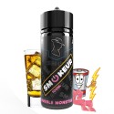 Flacon de e-liquide Bubble monster 100ml avec sa boisson énergétique et son chewing gum à dérouler