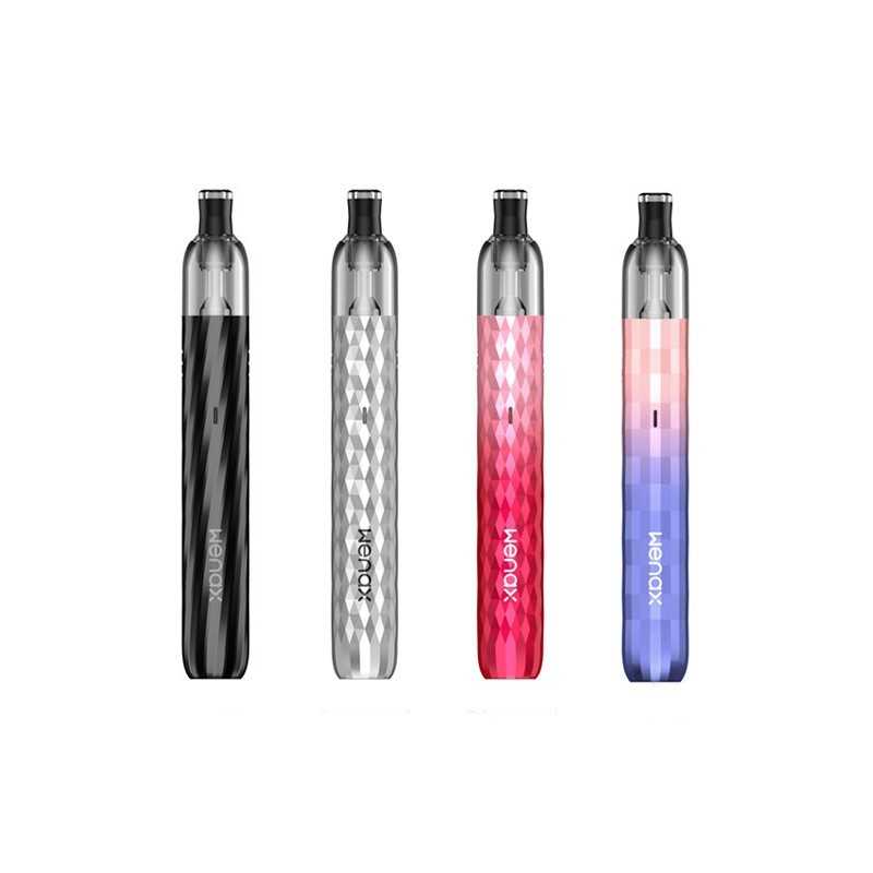 Pod Wenax M1 Geek Vape, la plus petite et mignone des E-cigs Couleur Spiral Black Pod Wenax M1 Geek Vape, la plus petite et mignone des E-cigs Couleur Spiral Black