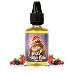 Flacon de concentré 30 ml pour DIY de e-liquide Mystic Red hidden potion avec ses fruits rouges et sa fraîcheur.