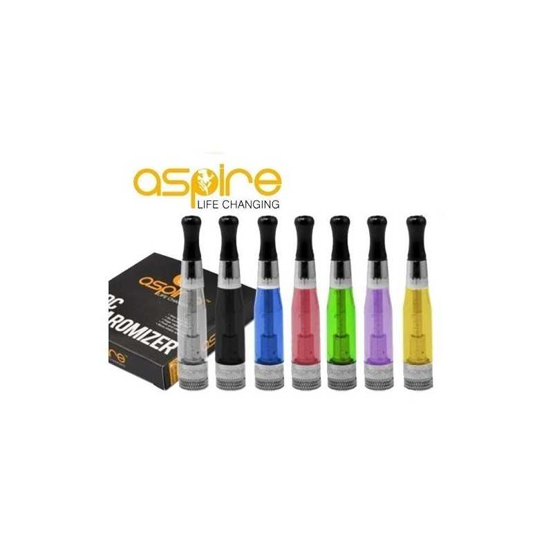 CLEAROMISEUR CE5 ASPIRE, pour batteries rondes de cigarette électronique  Couleur Transparent