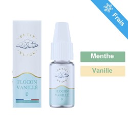 FIOLE E LIQUIDE FLOCON VANILLÉ 10ML PETIT NUAGE