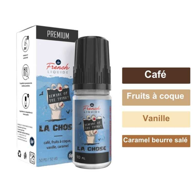 LA CHOSE 10ML - LE FRENCH LIQUIDE - CAFÉ - CARAMEL - NOISETTE - PÉCAN - VANILLE
