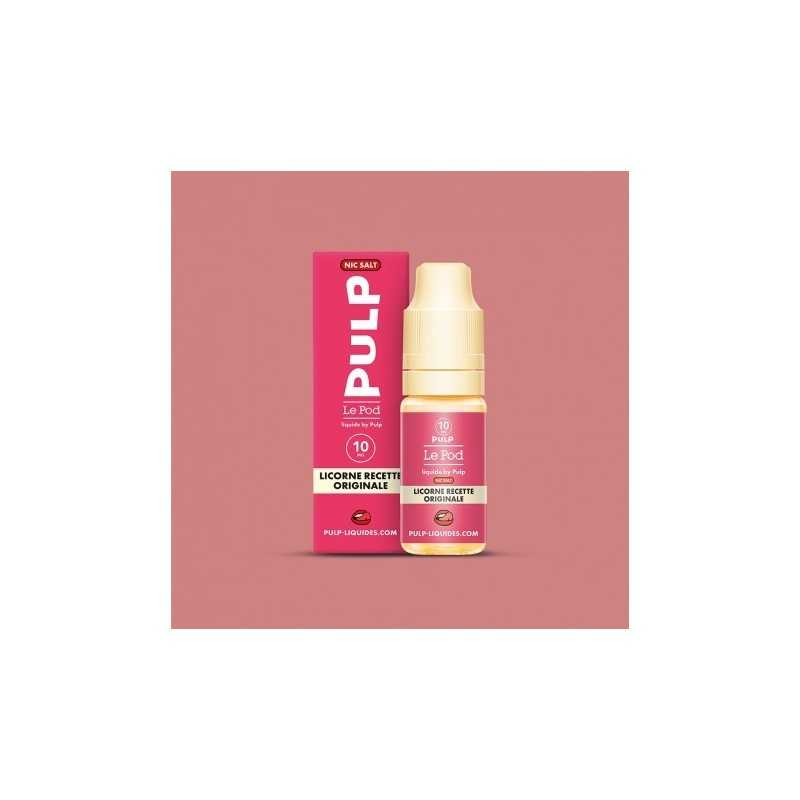 E-LIQUIDE LICORNE AUX SELS DE NICOTINE 10ML - PULP