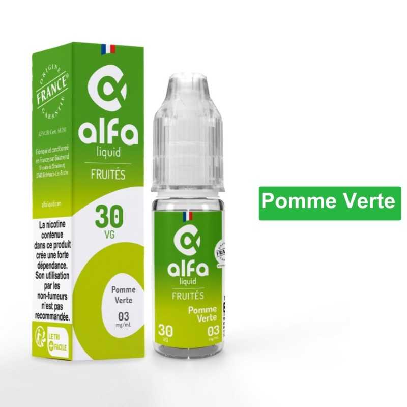 E LIQUIDE POMME VERTE - Alfaliquid