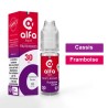 ELIQUIDE FRAMBOISE - CASSIS 10 ML - ALFALIQUID