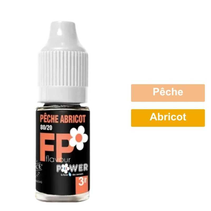 E-LIQUIDE PËCHE - ABRICOT 10ML - FLOWER POWER