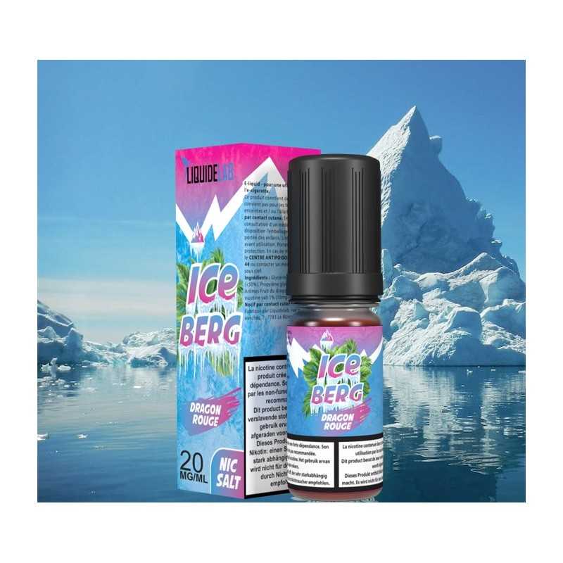 E-LIQUIDE 10ML SEL DE NICOTINE ICEBERG DRAGON ROUGE