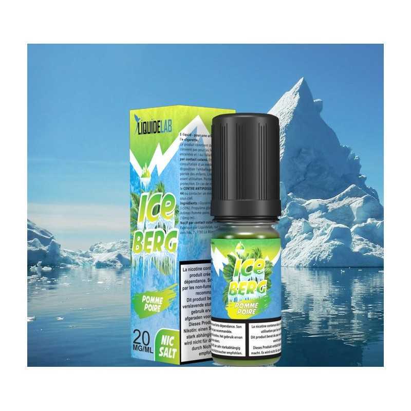 ICEBERG POMME-POIRE 10 ML, 20MG DE SEL DE NICOTINE- O'JLAB