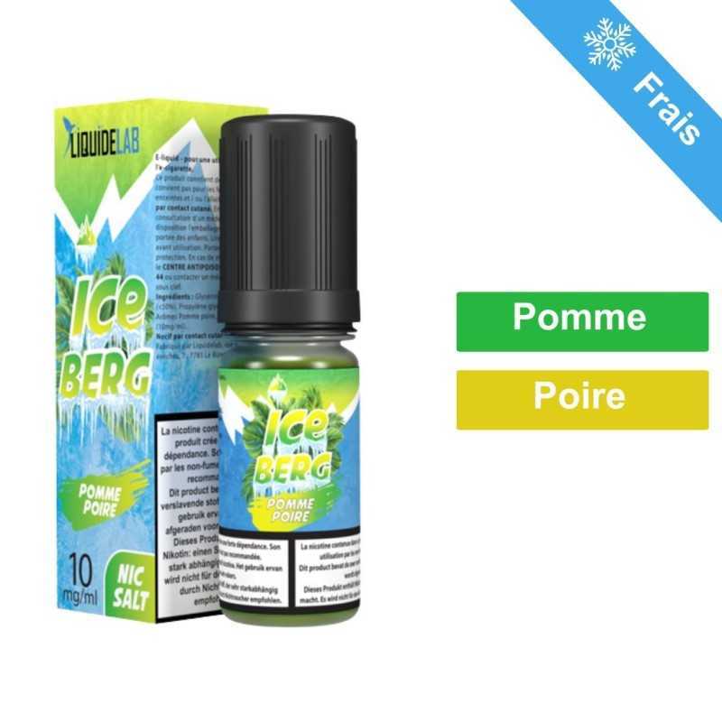 ICEBERG POMME-POIRE 10 ML, 20MG DE SEL DE NICOTINE- O'JLAB