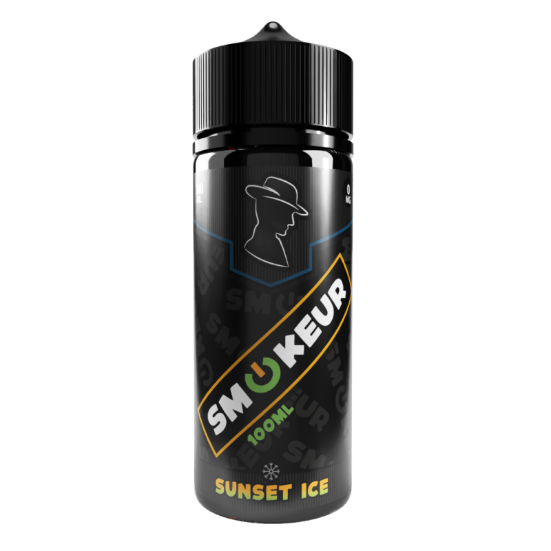 Eliquide pour cigarette électronique Smokeur melon glacé sunset ice 100 ml