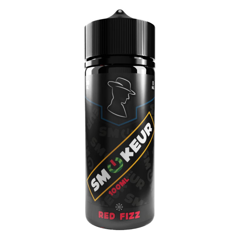 liquide pour cigarette électronique smokeur, fraise pastèque frais, red fizz, 100 ml