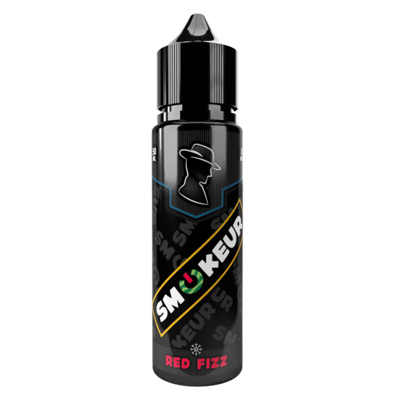Liquide pour cigarette électronique Smokeur, 50 ml red fizz, pastèque fraise, frais