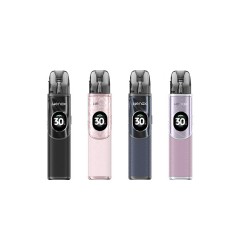 Pod Wenax Q2 Geekvape, en Fiber Black, Powder Pink, Monet Blue et Lilac Purple