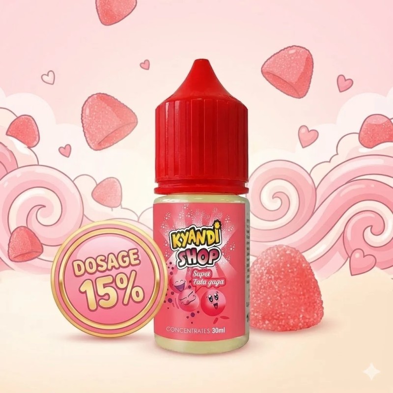 Arôme Super Tata Gaga 30ml Kyandi Shop - Bonbon Tarte Fraise