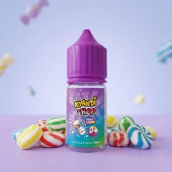Arôme Super Lequin Kyandi Shop 30ml, avec décor et bonbons