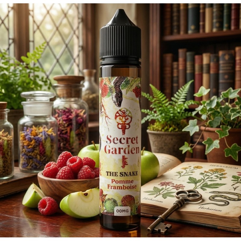 The Snake 50ml - Secret Garden dans son décor illustratif