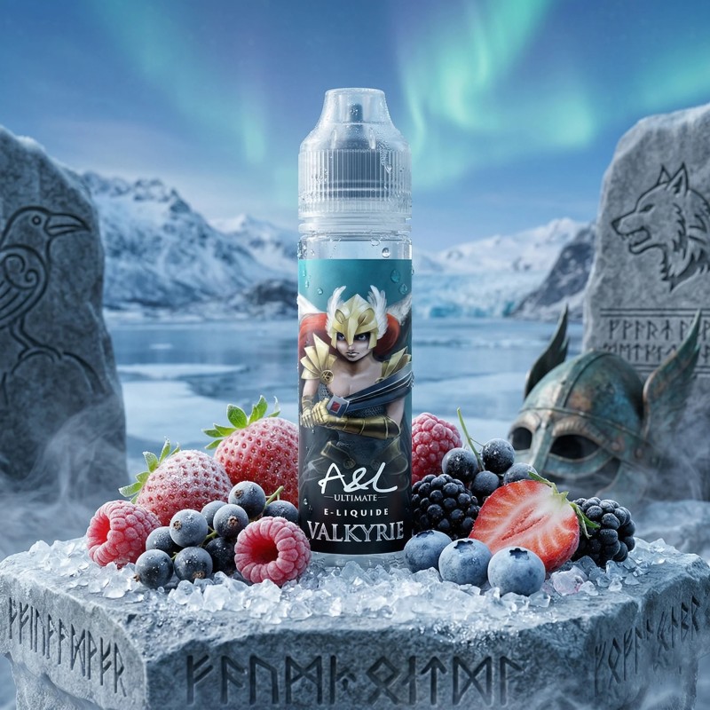 Valkyrie 50ml - A&L Ultimate dans son décor glaçé illustratif