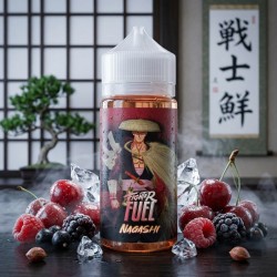 Nagashi 100ml - Fighter Fuel dans son décor illustratif