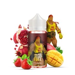 Hogano 100ml - Fighter Fuel avec ses ingrédients illustrés