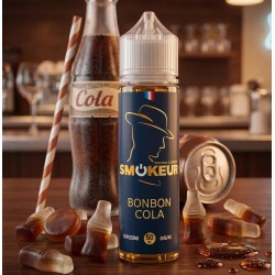 Bonbon Cola 50ml - Smokeur dans son décor illustratif