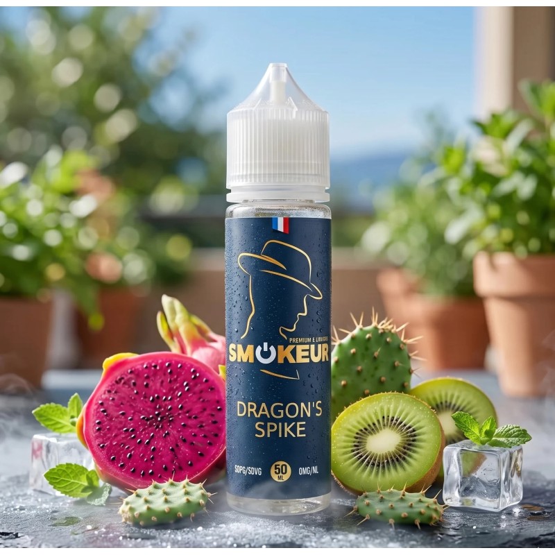 Dragon's Spike 50ml - Smokeur dans son décor illustratif