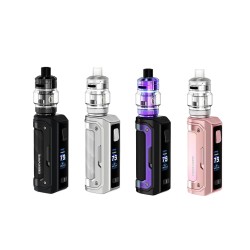 Kit Aegis Mini 5 GeekVape, Black, Polar Silver, Rainbow et Sunset Rose