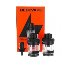 Cartouches Force 5ml - vendues par 2, avec 2 Drips DTL et 1 Drip MTL/RDL