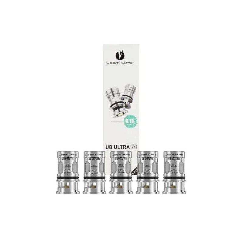 Résistances UB Ultra Lost Vape - 0.15 ohm (60-80W)