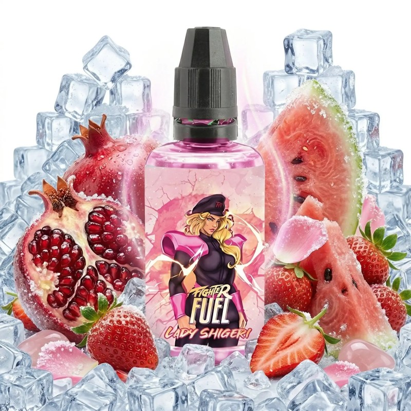 Arôme concentré Lady Shigeri 30ml - Fraise - Grenade - Pastèque- Frais