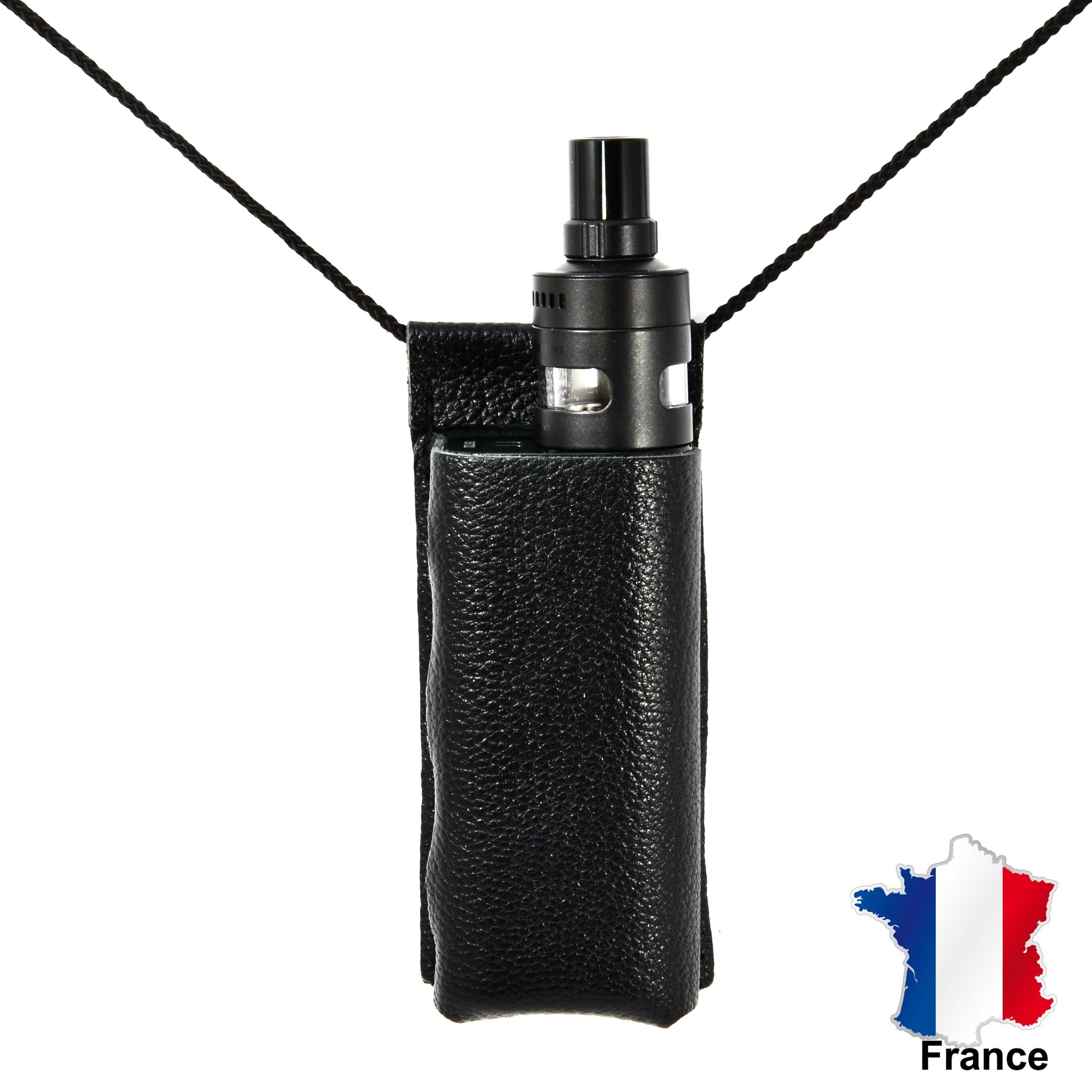 Etui / Housse / Pochette / C.E / cigarette électronique / vape / cuir /  France / Fait main/ -  Canada