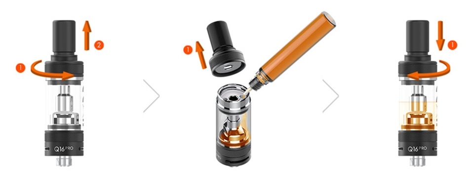 tuto comment remplir son clearomiseur JUSTFOG