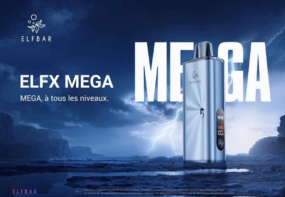 Pod ElfX Mega, Cyan