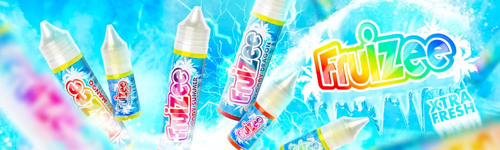 Bannière logo Eliquide Fruizee 50ml de Eliquide France