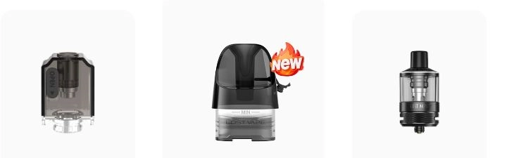 Cartouches compatibles avec les résistances UB Ultra V4 Lost Vape