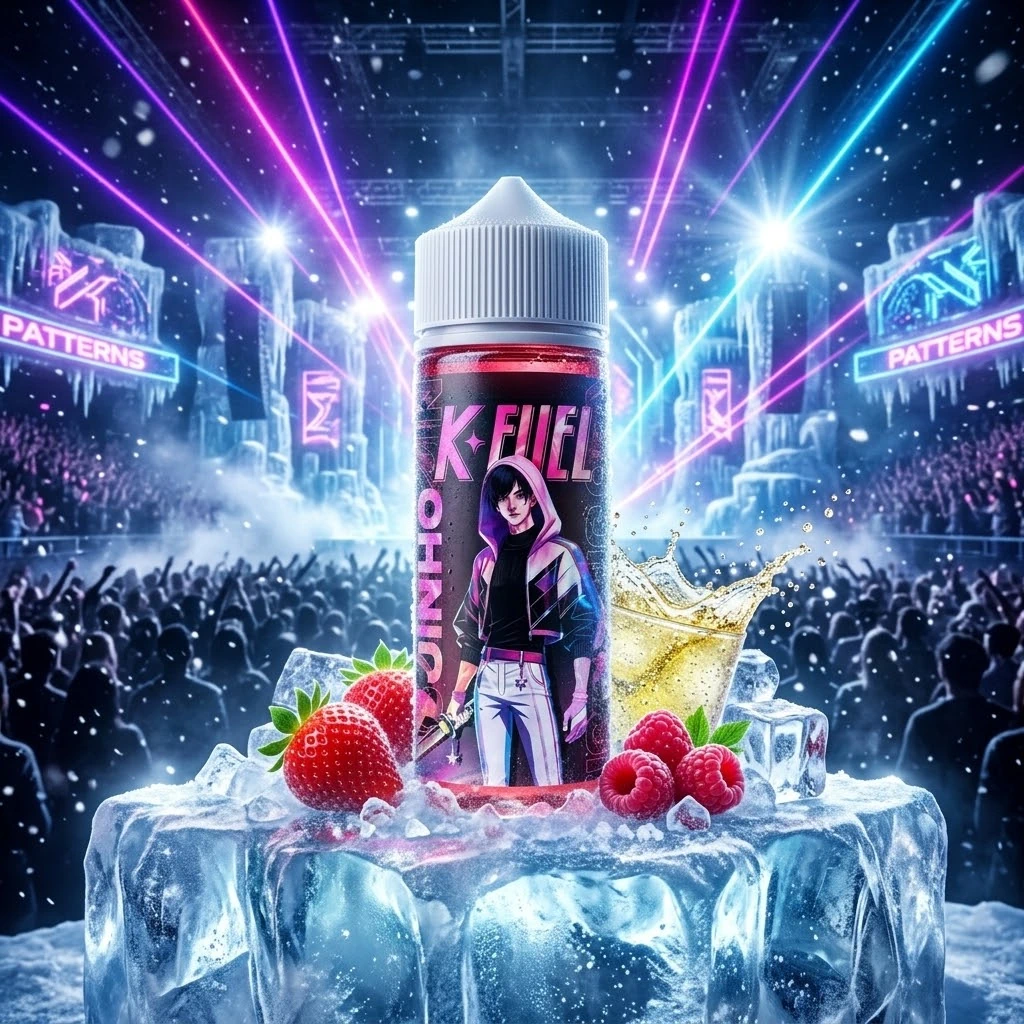 Jinho 100ml - K-Fuel dans un décor K-Pop