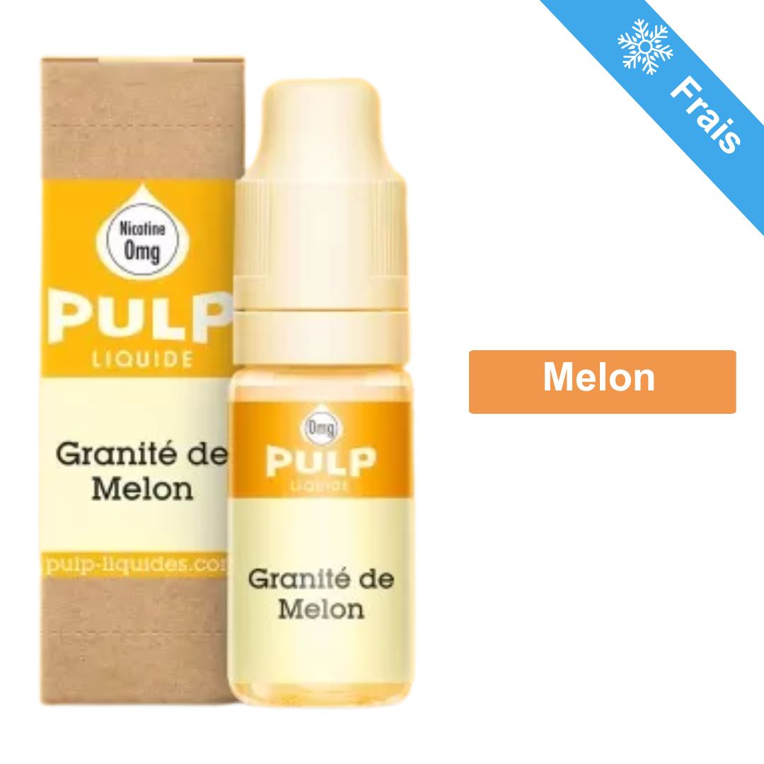 Photo du eliquide Granité de Melon 10ml Pulp avec son parfum melon inscrit