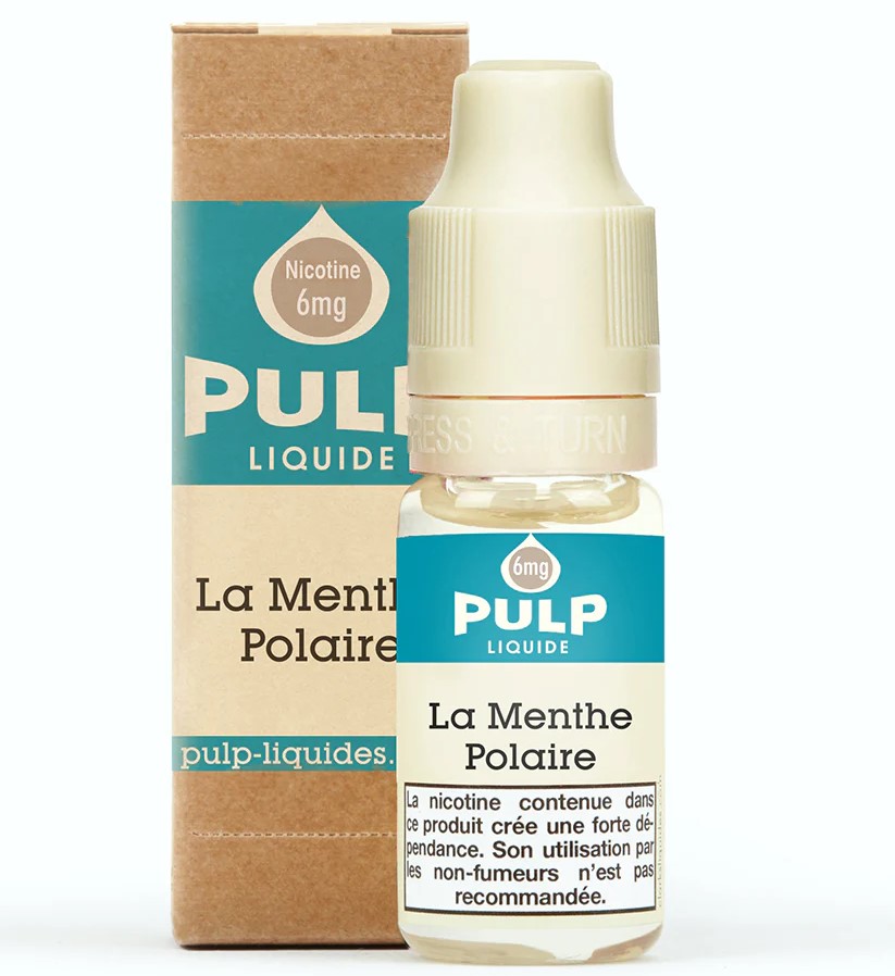 Photo d'une de Fiole de eliquide 10 ml la menthe polaire