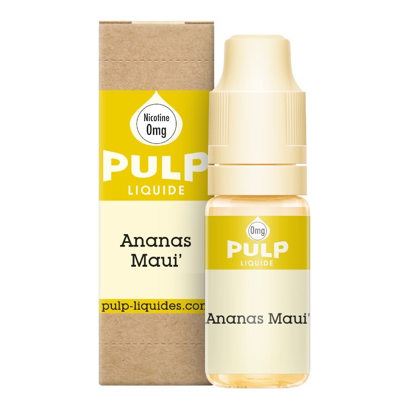 Photo d'un flacon 10 ml ananas maui' de pulp
