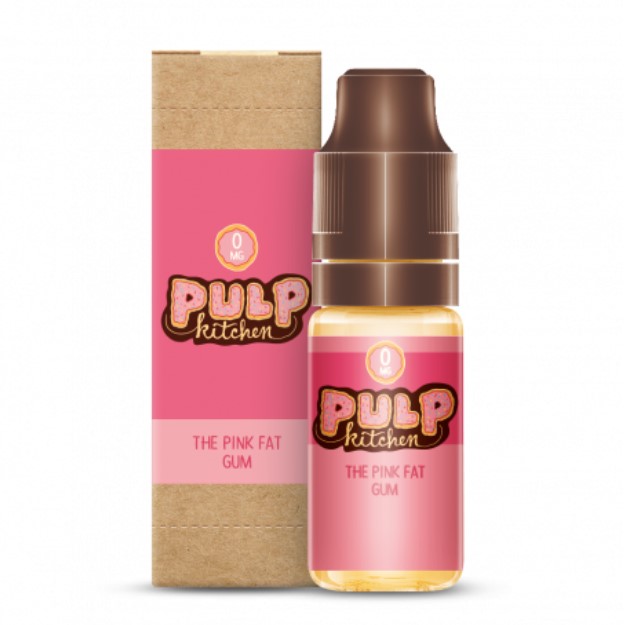 Photo du eliquide PULPPink Fat Gum en 10 ml de la gamme pulp kitchen