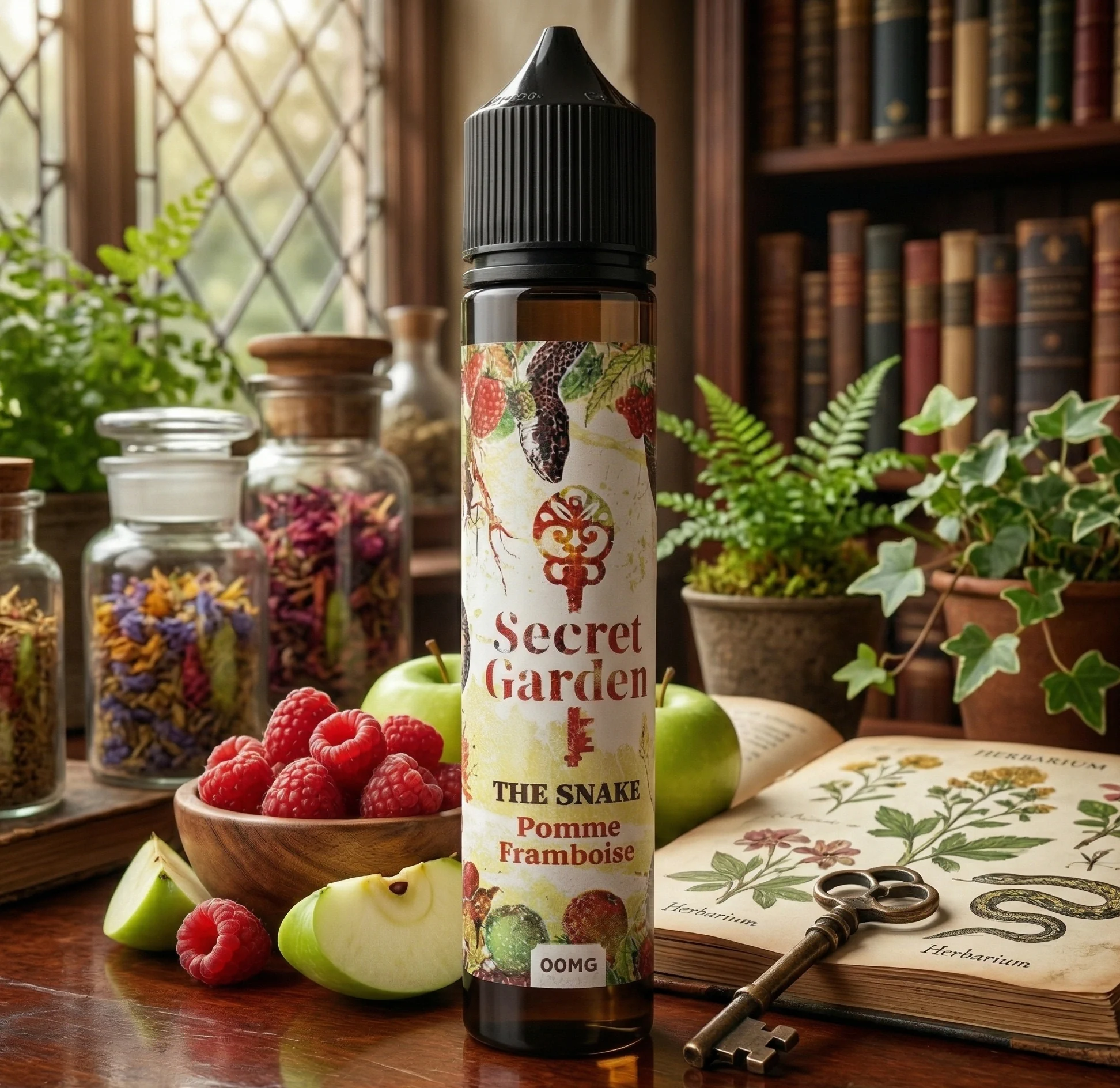 The Snake 50ml - Secret Garden dans son décor illustratif