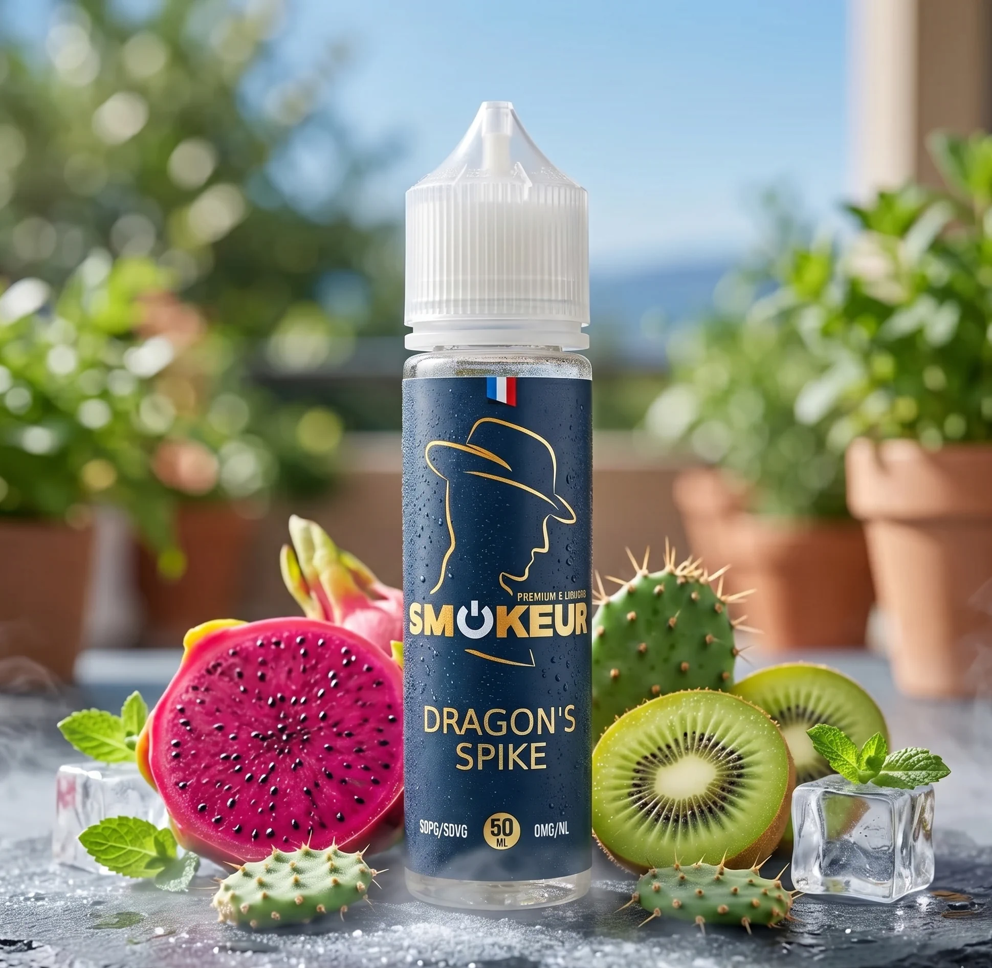Dragon's Spike 50ml - Smokeur dans son décor illustratif